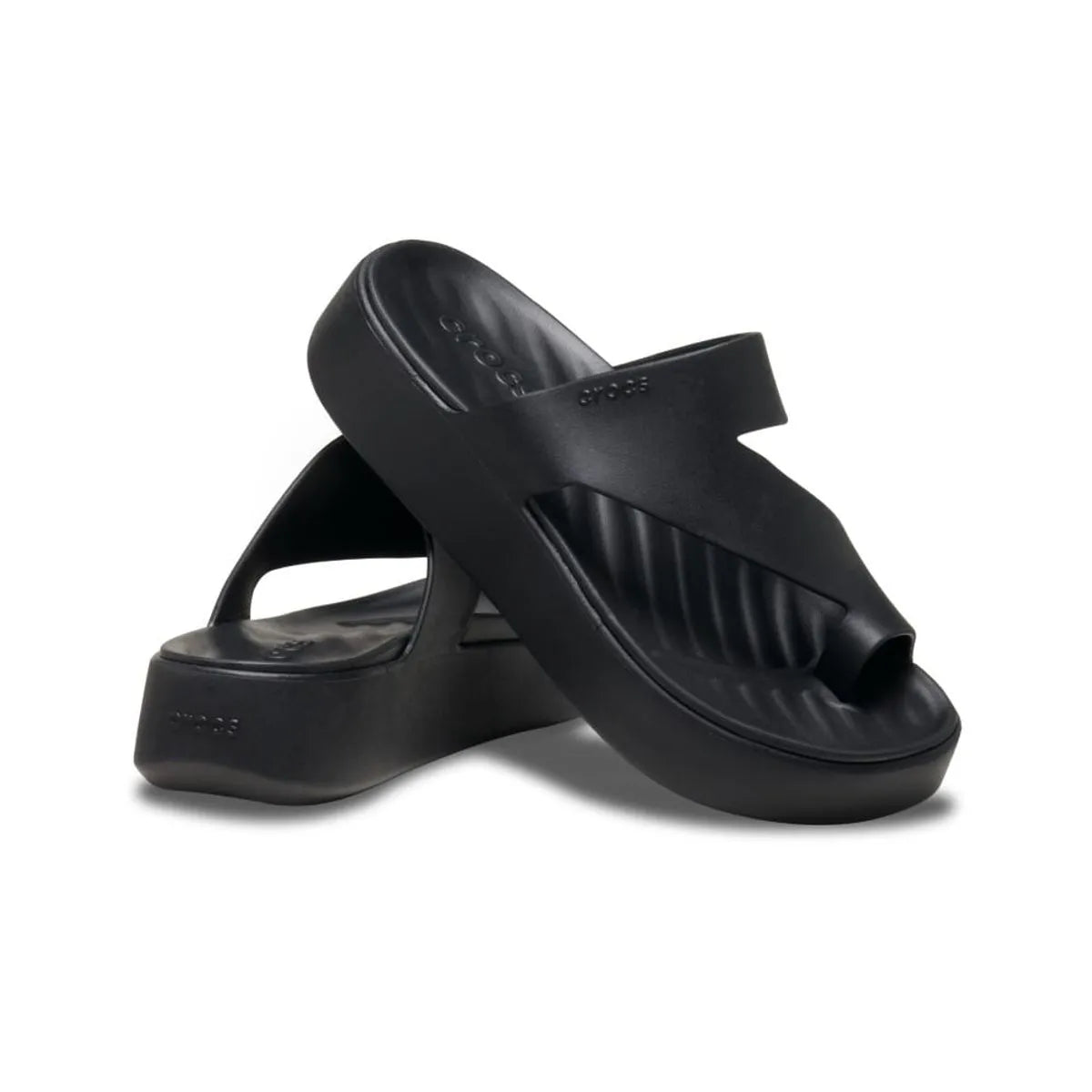 Crocs Luna Toe Loop Platform Sandals
