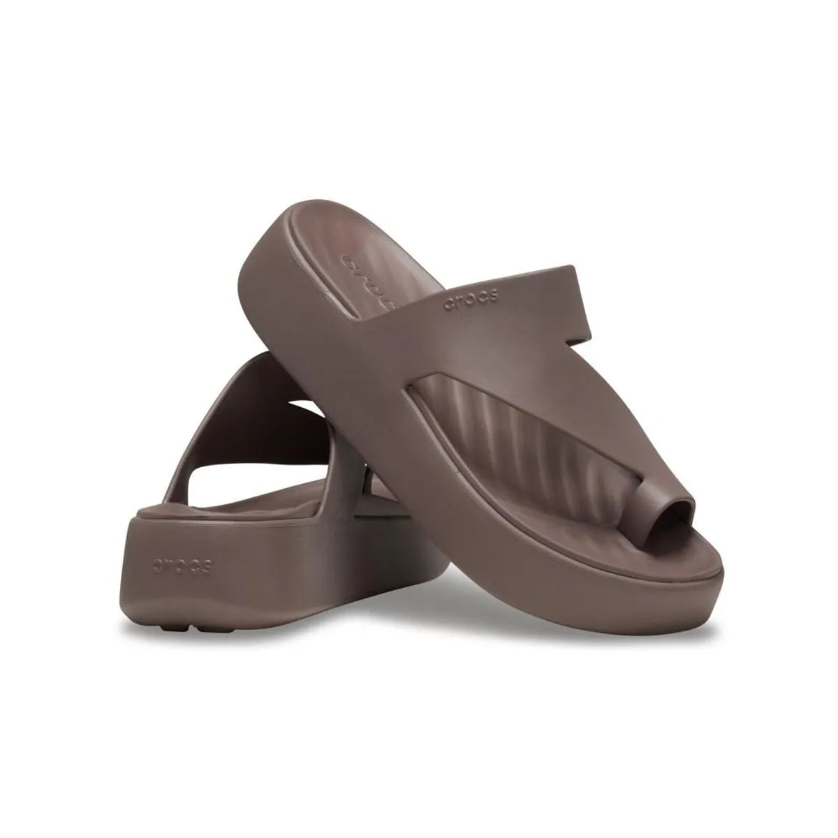 Crocs Luna Toe Loop Platform Sandals
