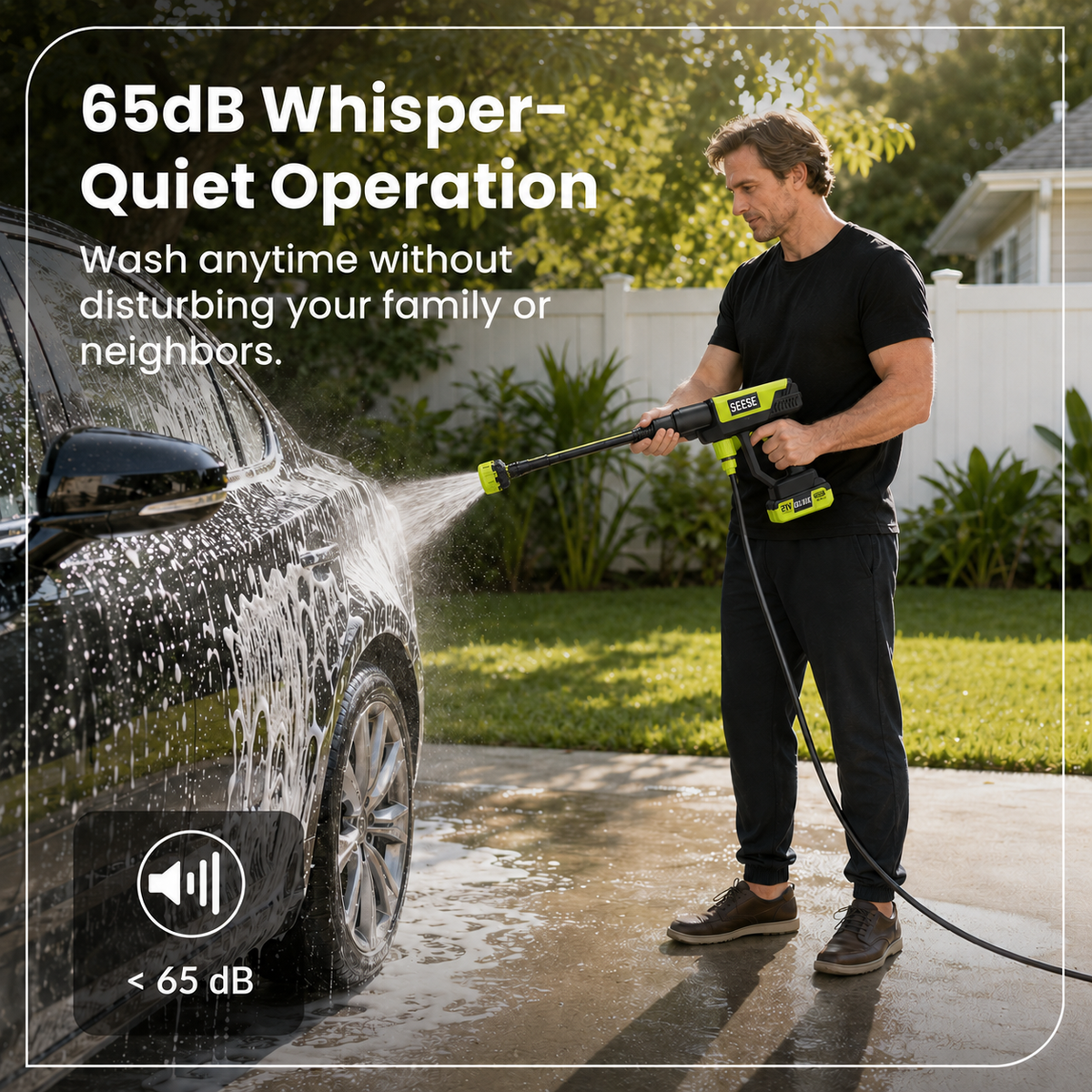 Seese Cordless Pressure Washer