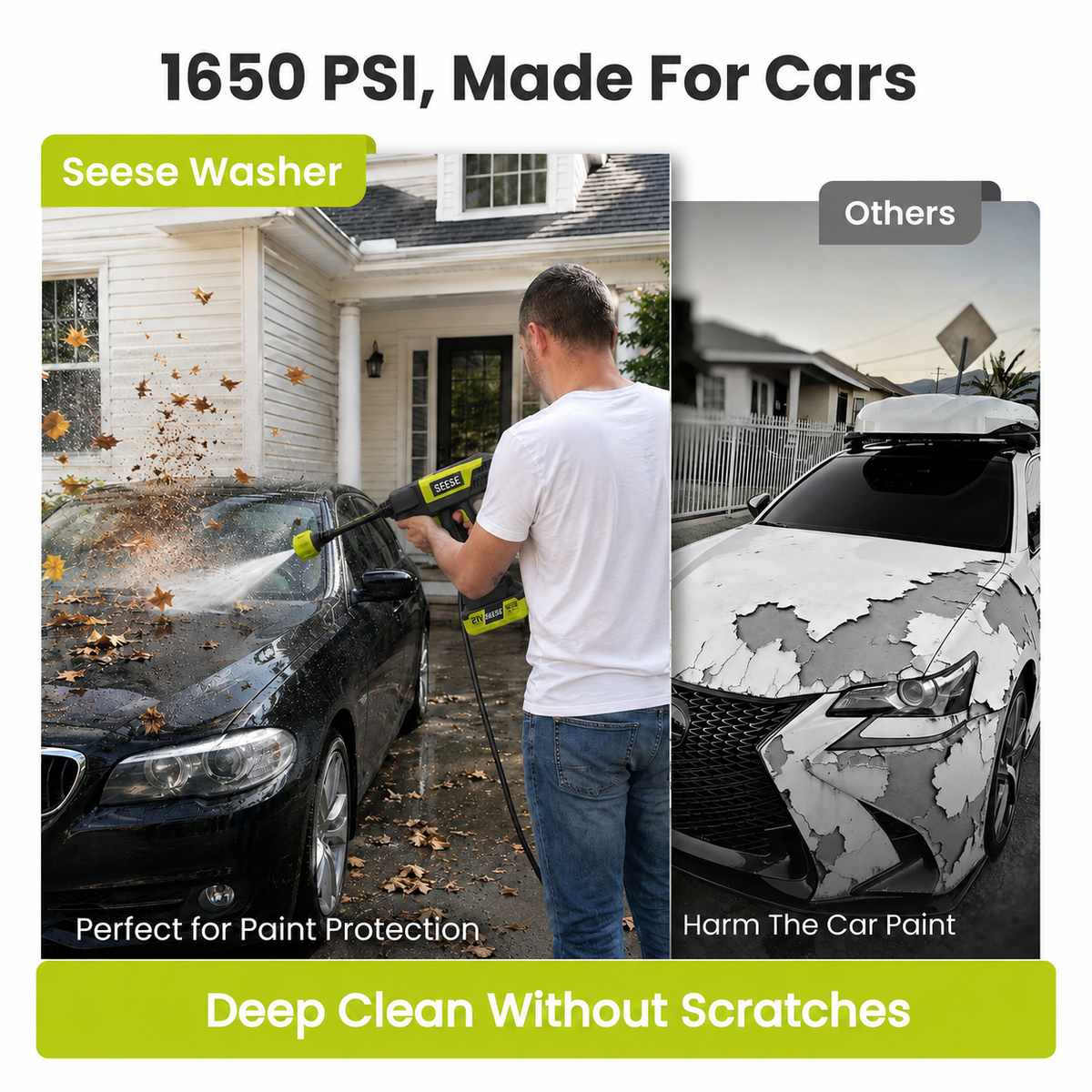 Seese Cordless Pressure Washer