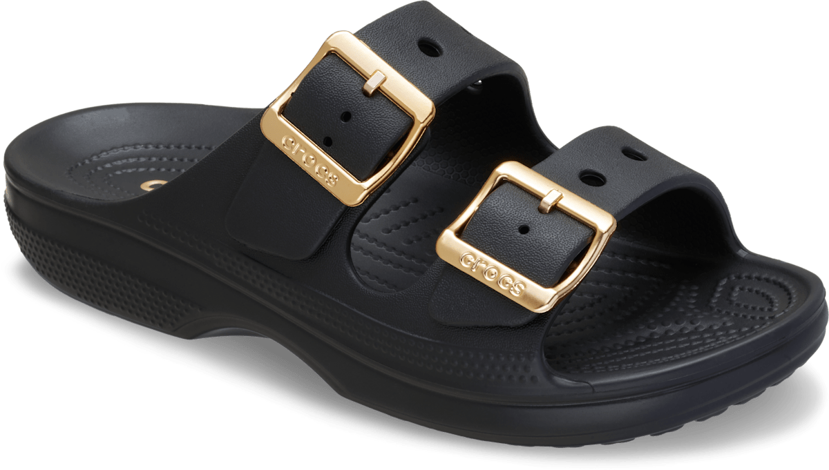 Crocs Metallic Buckle Saturday Sandal
