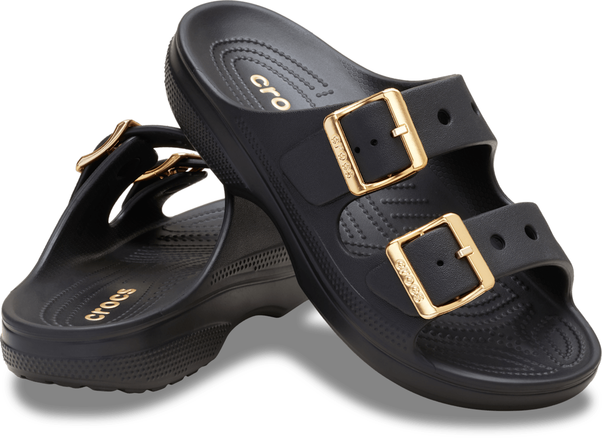 Crocs Metallic Buckle Saturday Sandal
